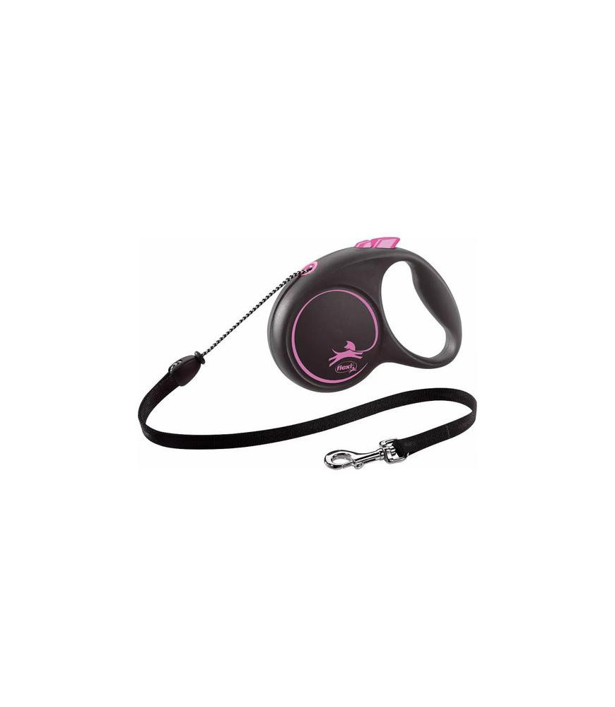 Flexi black design roze m cord