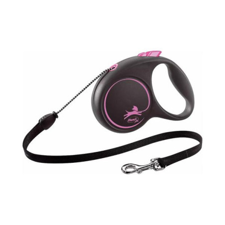 Flexi black design roze m cord