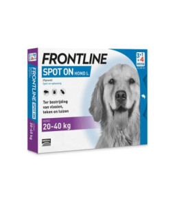 Frontline hond l g 20-40 4 pip