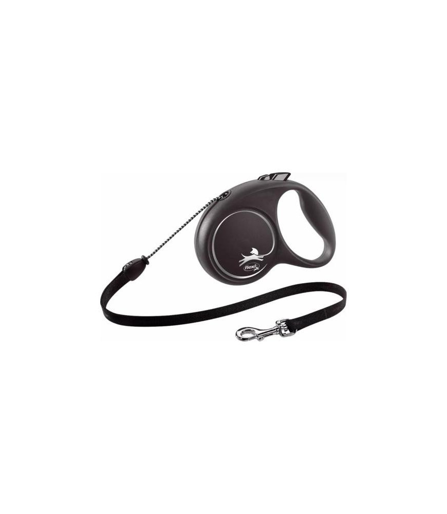 Flexi black design zwart m cord