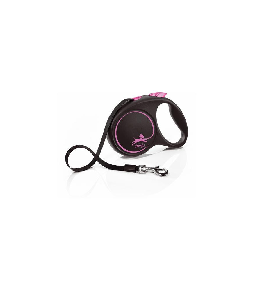 Flexi black design roze m tape