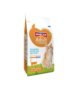 Smolke kat adult kip/rijst 2kg