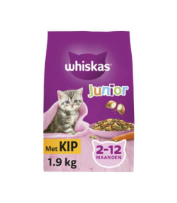 Whiskas junior kip 1.9kg