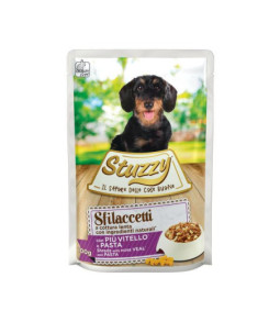 Stuzzy hond pouch kalf/pasta 100gr