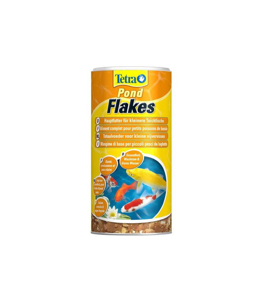 Tetra pond flakes  1 lit