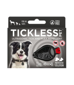 Tickless hond basic zwart