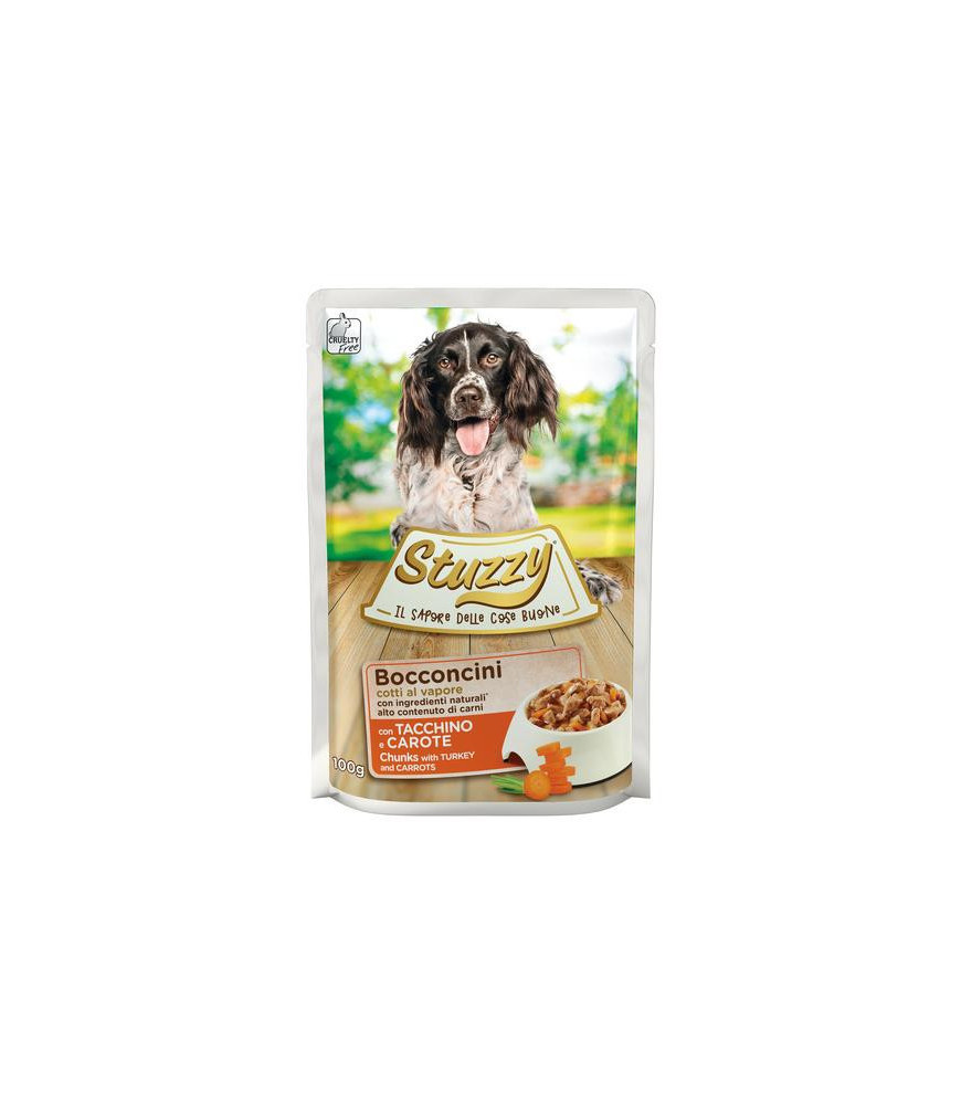 Stuzzy hond pouch kalkoen 100gr