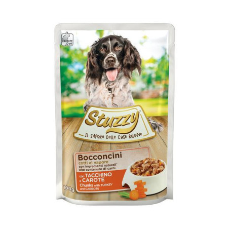 Stuzzy hond pouch kalkoen 100gr