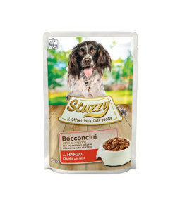 Stuzzy hond pouch rund 100gr