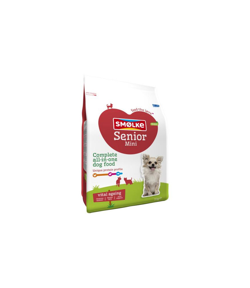 Smolke hond senior mini 3kg