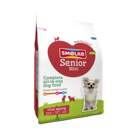 Smolke hond senior mini 3kg