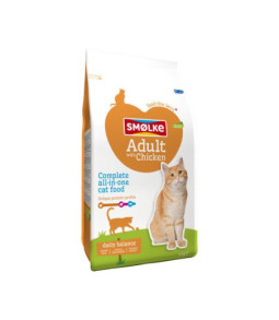 Smolke kat adult kip/rijst 4kg