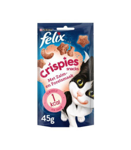 Felix crispies zalm/forel 45gr