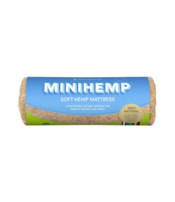 Mini hemp soft matras 20x40 cm