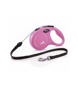 Flexi classic cord sm roze 8 meter