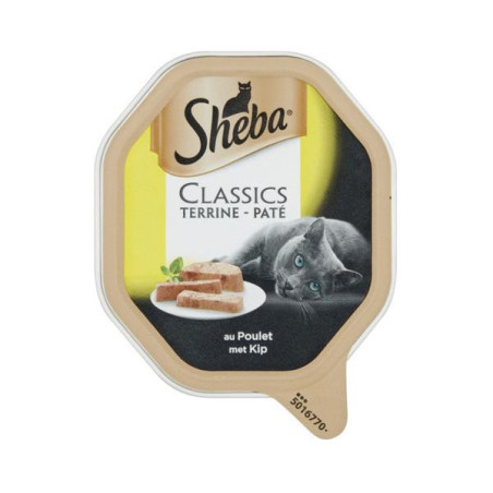 Sheba classic pate kip 85gr