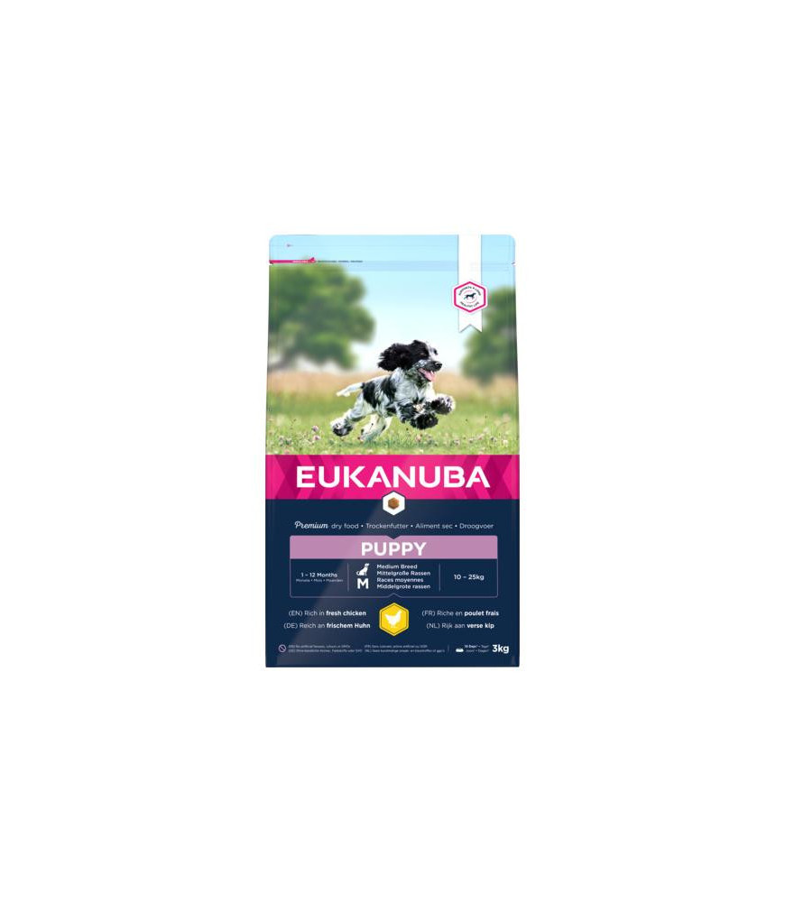 Eukanuba puppy m kip 3kg