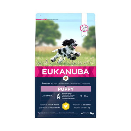 Eukanuba puppy m kip 3kg