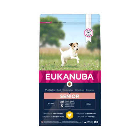 Eukanuba senior s kip 3kg