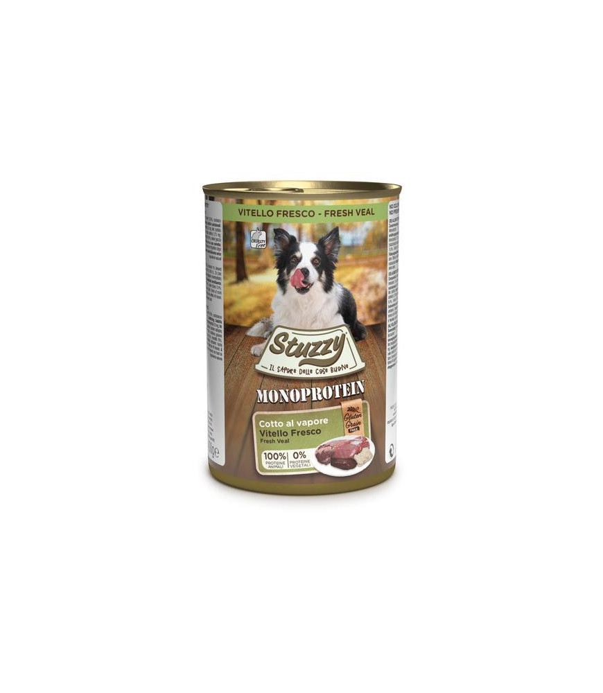 Stuzzy hond blik kalf 400gr