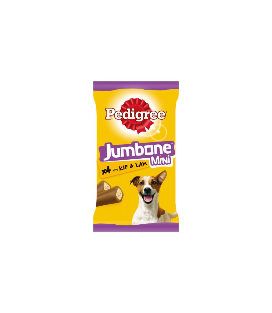 Pedigree jumbone mini kip/lam 160gr