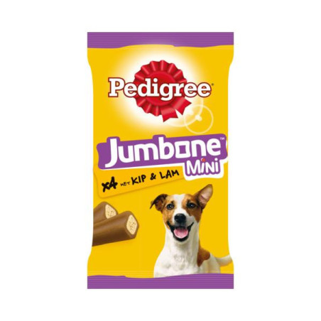 Pedigree jumbone mini kip/lam 160gr