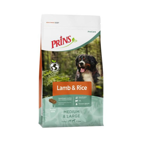 Prins pro hypo lam/rijst 3kg