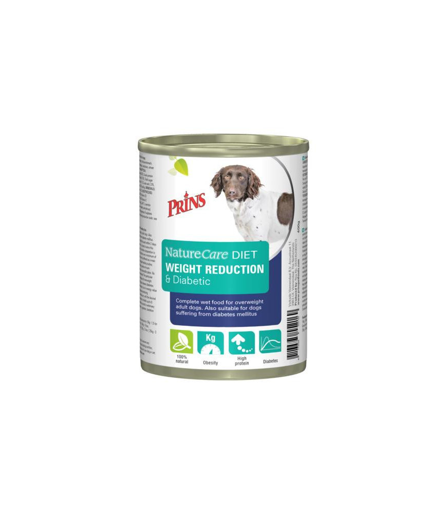 Prins hond blik diet weight 400gr