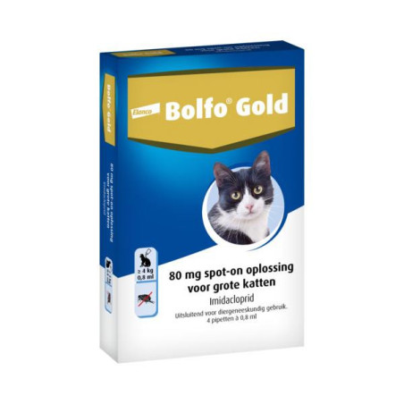 Bolfo gold kat 80 4 pipet