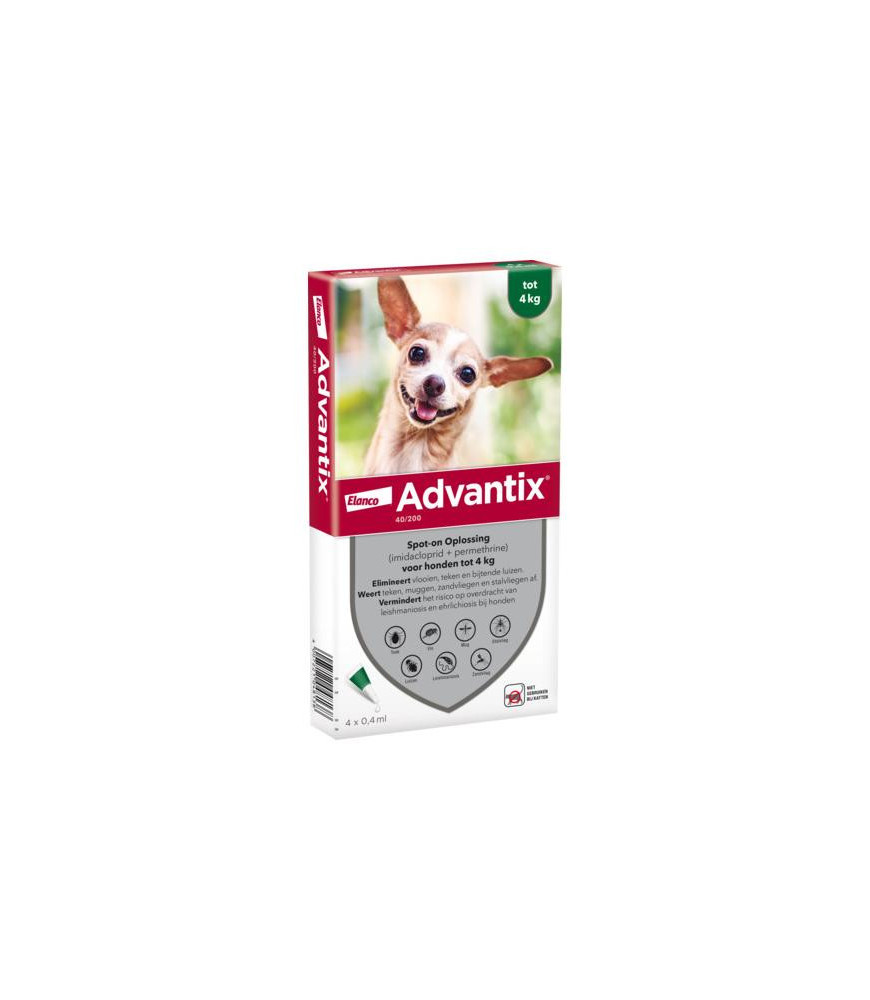 Bayer advantix 40 4 pip tot 4 kg