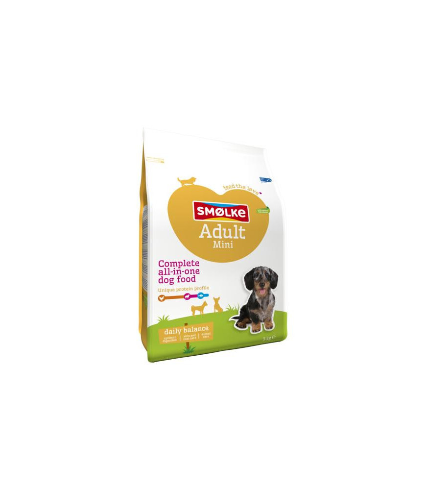 Smolke hond adult mini 3kg