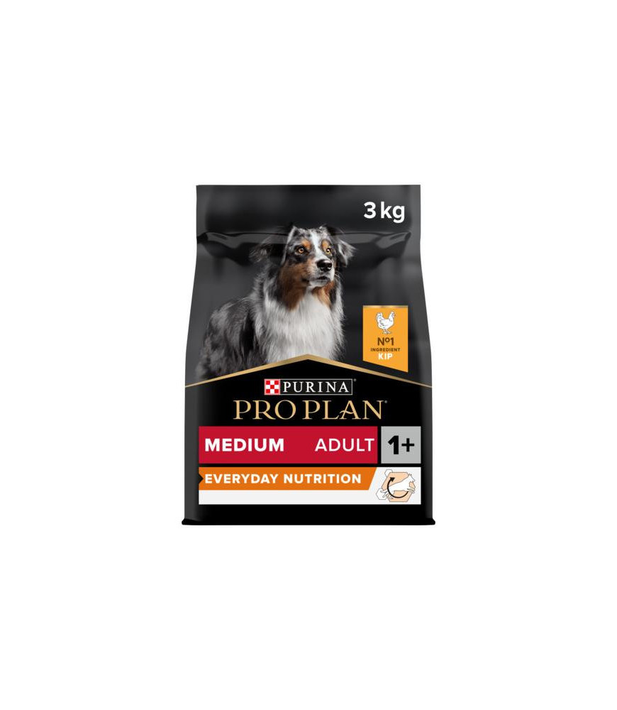 Proplan hond adult medium kip 3kg