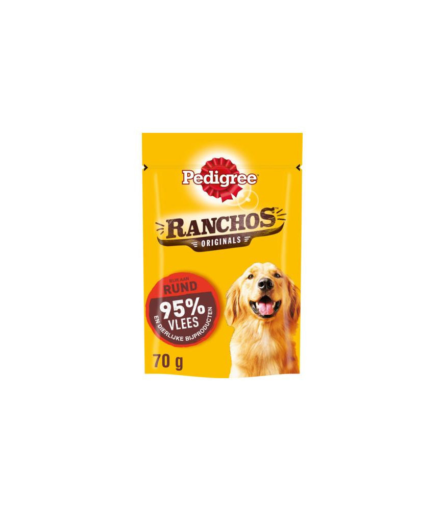 Pedigree ranchos rund 70 gram