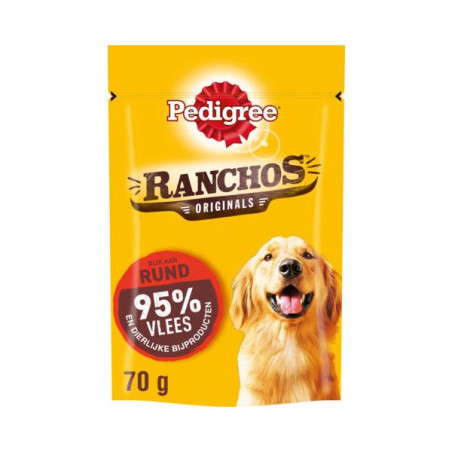 Pedigree ranchos rund 70 gram