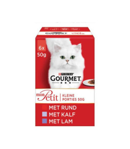 Gourmet mon petit vlees 6x50gr