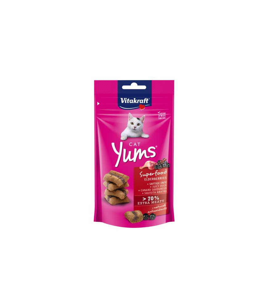 Vita cat yums vlierbessen