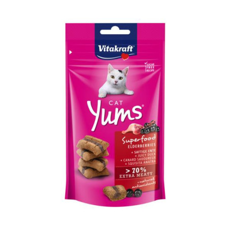 Vita cat yums vlierbessen