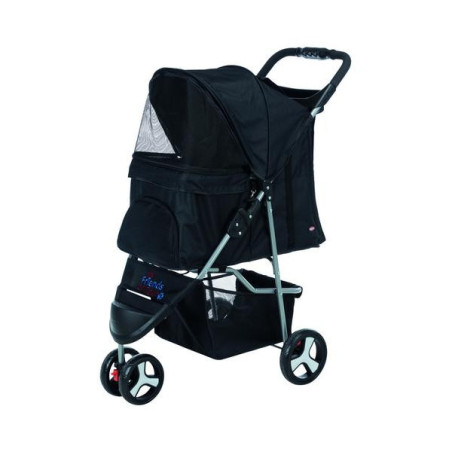 Buggy zwart 47x100x80 cm