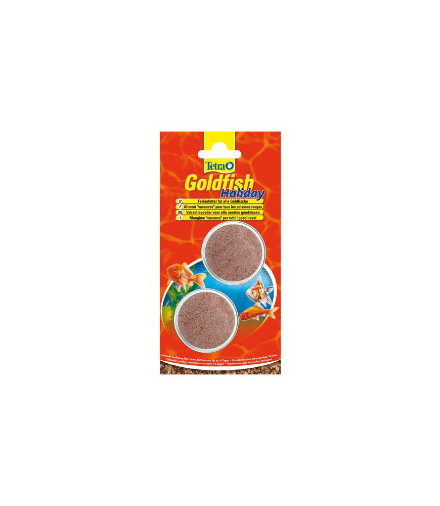 Tetra goldfish holiday 2x12 gram