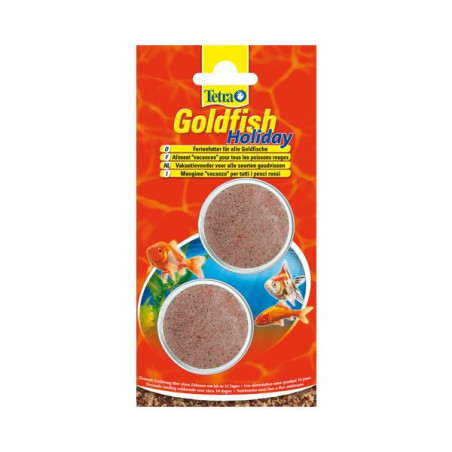 Tetra goldfish holiday 2x12 gram