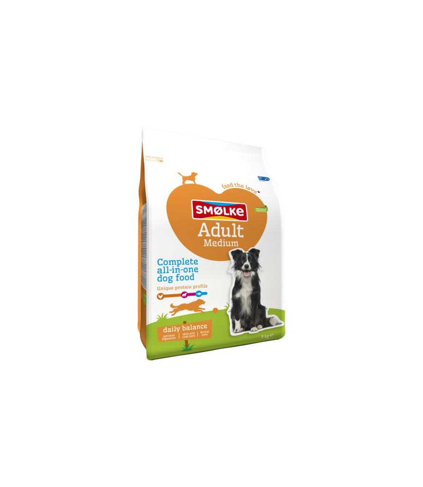 Smolke hond adult medium 3kg