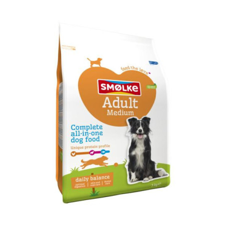 Smolke hond adult medium 3kg