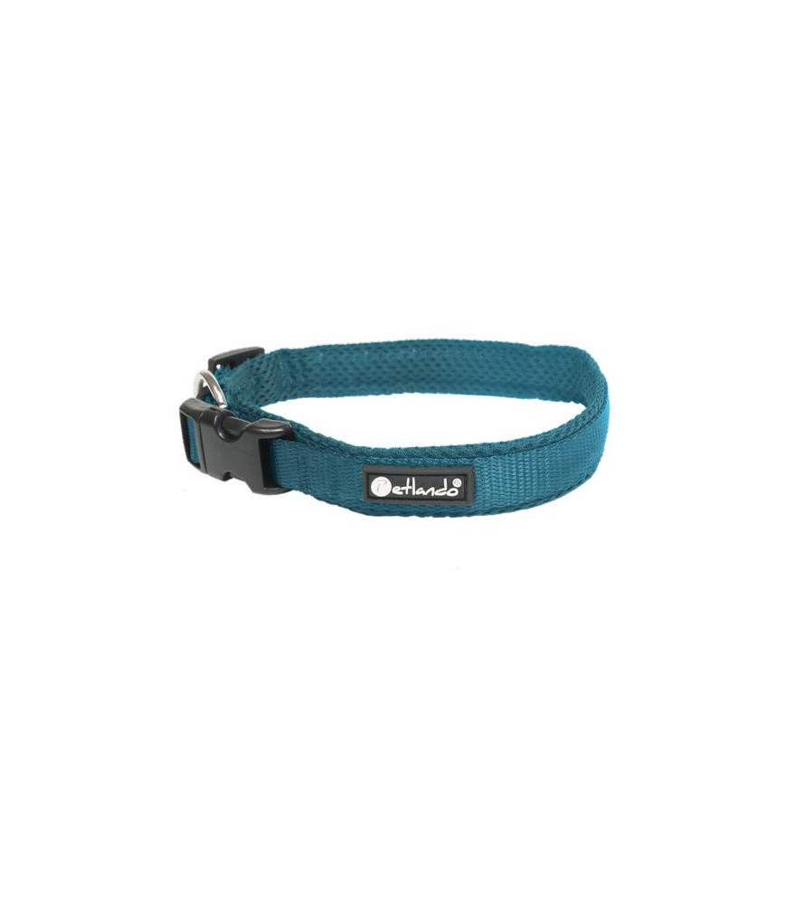 Halsband mesh blauw l