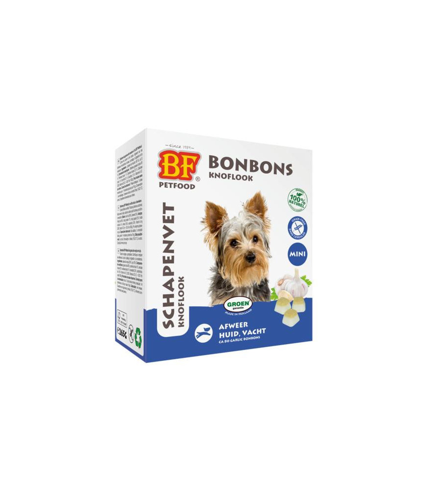 Biofood bonbons knoflook mini 80 st