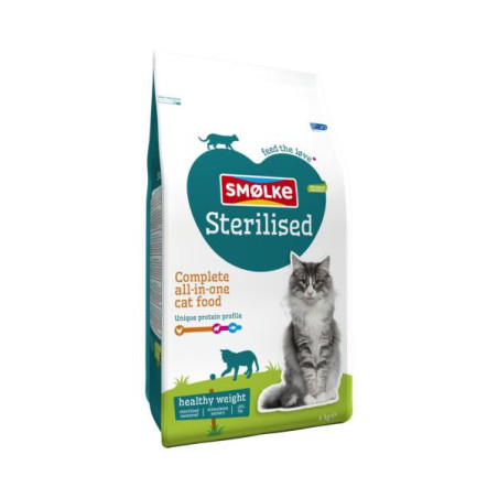 Smolke kat sterilised 4kg