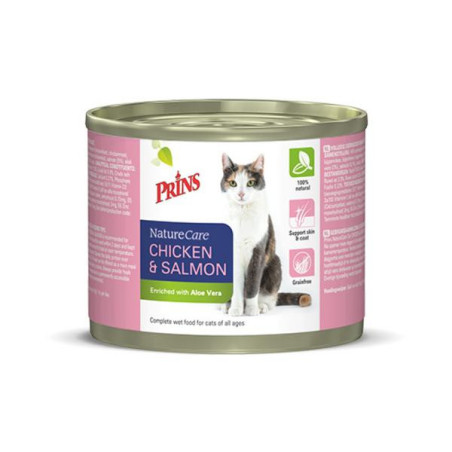 Naturecare cat 200 g kip|zalm 