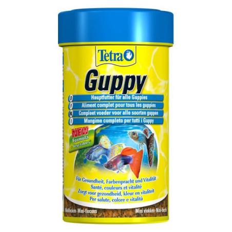 Tetra guppy mini flakes 100ml