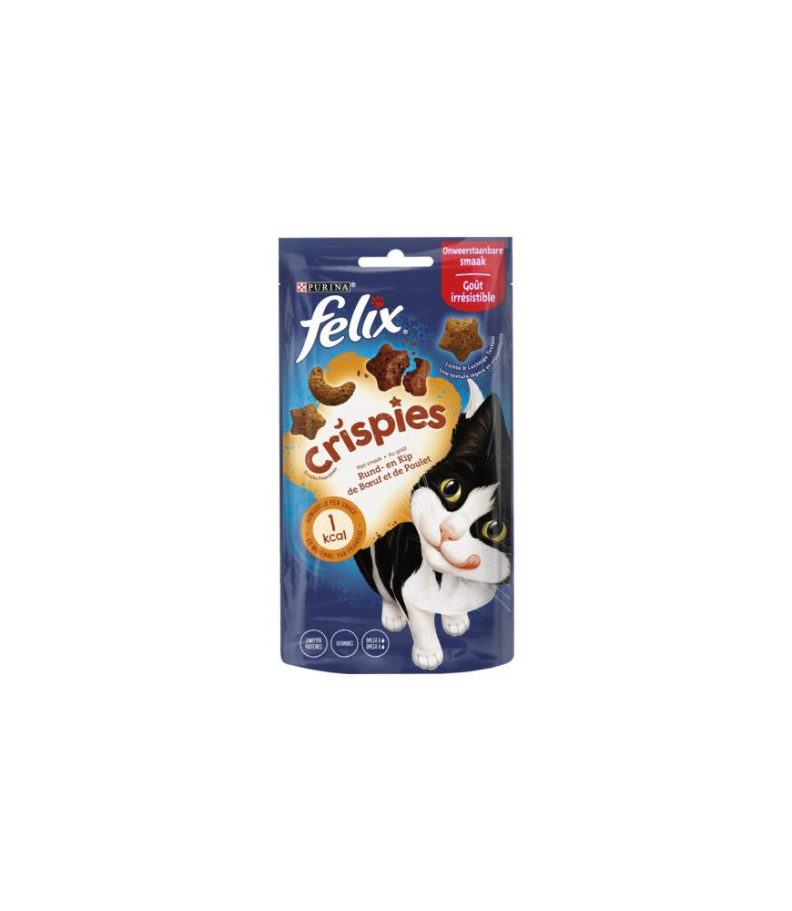 Felix crispies rund/kip 48gr