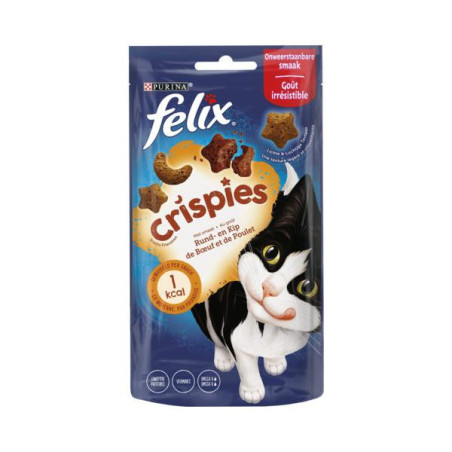 Felix crispies rund/kip 48gr