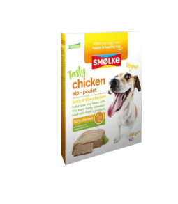 Smolke hond gestoomd kip 395gr